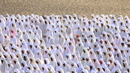 Muslimas der Muhammadiyah in Jogjakarta; Foto: SUDIARNO/AFP/Getty Images