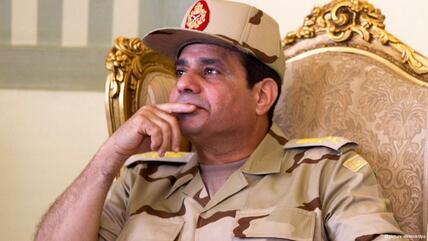 Armeechef Abdel Fattah al-Sisi; Foto: DPA