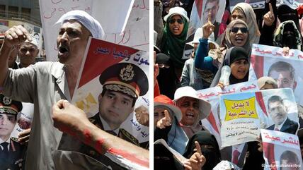 محاكمة مرسي تعمق الانقسام السائد في البلاد