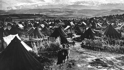 Nahr El-Bared, das erste palästinensische Flüchtlingslager nach dem Krieg von 1948; Foto: UNRWA Archive/S. Madver