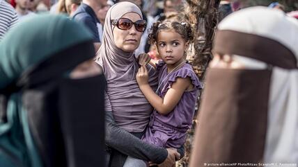 Protest gegen Burka-Verbot, Dänemark; Foto: picture-alliance/AP Photo/Ritzau Scanpix/M.C.Rasmussen