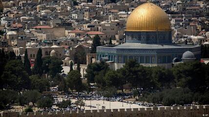 er Tempelberg in Jerusalem gilt Juden, Muslimen und Christen als heiliger Ort. 