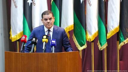 Abdelhamid Dabeiba, Premierminister der libyschen Einheitsregierung; Foto: Libyan Government of National Accord/AA/picture alliance