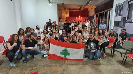 Aktivistengruppe Minteshreen aus dem Libanon; Foto: Minteshreen