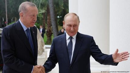 Recep Tayyip Erdogan failed to gain Vladimir Putin's approval for another incursion into northern Syria. What did emerge from their second face-to-face meeting within a month in the Black Sea resort city of Sochi on 6 August was an about-turn in Ankara’s Syria rhetoric.