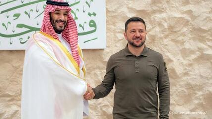 Ein Treffen in Saudi-Arabien, bei dem es um einen Krieg in Europa geht? Die Konferenz in Dschidda zeigt, wie sehr sich die Welt verändert.