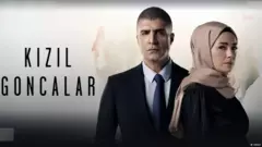 Das Plakat der türkischen Fernsehserie "Rote Knospen"