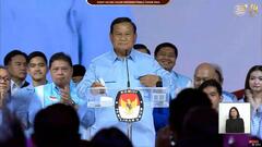 Favourite to win Indonesia's presidential election Prabowo Subianto