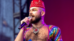 28-year-old Syrian dancer and activist uses the stage name 'The Darvish'.