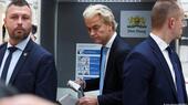 Rechtspopulist Geert Wilders im Wahlkampf. 