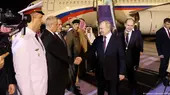 Russlands Präsident Putin bei seiner Ankunft am Flughafen in Riad, Saudi Arabien