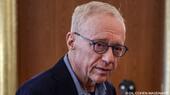 Israeli author David Grossman attends an awards ceremony at the French consulate headquarters in Jerusalem
