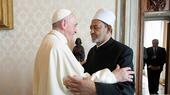 Papst Franziskus und Großscheich Al-Tayeb