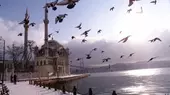Die Ortaköy-Moschee in Istanbul