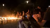 Kerzen für die Opfer des Hamas-Angriffs