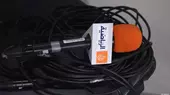 Mikrofon des Senders Al-Dschasira (Archivbild)
