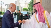 US-Präsident Joe Biden (l.) und der saudische Kronprinz Mohammed bin Salman im Juli 2022 in Dschidda