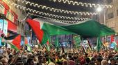 مظاهرة مؤيدة للفلسطينيين بتنظيم من جبهة العمل الإسلامي، في عمان، الأردن، في 10 أكتوبر/تشرين الأول 2023. (Photo: Picture Alliance/ Laith Al-jnaidi / Anadolu)