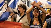 Anti judicial reform roadblock protest in Tel Aviv - 03 Jun 2023. (Photo: picture alliance / ZUMAPRESS.com | Matan Golan)