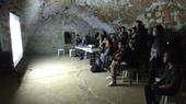 Art event at the Qalandiya International (photo: Qalandiya International)