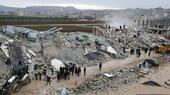 Videos from cities near the epicentre have captured a devastating form of collapse some call "pancaking" – this happens when an entire building falls, each storey collapsing one on top of the other. The chance of survival for someone in a pancaked building is slim.