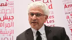Nihad Sirees at the Abu Dhabi Book Fair 2013 (courtesy: Abu Dhabi Book Fair) 