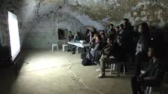 Art event at the Qalandiya International (photo: Qalandiya International)
