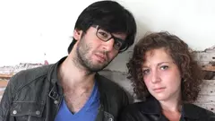 Denniz Utlu und Marianna Salzmann; Foto: Martina Prießner