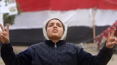 Protest on Tahrir Square (photo: AP, dapd)