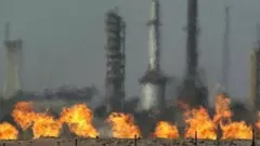 Oil refinery in Kirkuk (photo: AP)