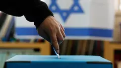 Stimmabgabe in Israel; Foto: Reuters