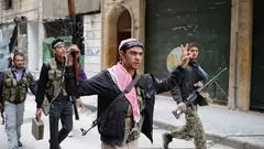 Soldaten der FSA in Aleppo; Foto: AFP/Getty Images