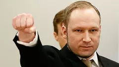 Anders Behring Breivik on the first day of his trial in April 2012 (photo: REUTERS/Fabrizio Bensch)