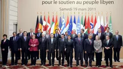 Libyen-Sondergipfel im Elysee Palast, Paris, 19. März 2011; Foto: dapd