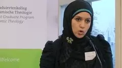 Noha Abdel-Hady, Teilnehmerin des Graduiertenkollegs Islamische Theologie; Foto: Christoph Dreyer