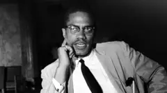 Malcolm X in New York in 1964 (photo: AP)