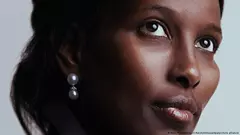 The Islam critic Ayaan Hirsi Ali. Her book "Prey. Immigration, Islam and the Erosion of Women's Rights" is published by Bertelsmann Verlag (photo: Mike Myers/Penguin Random House/dpa/picture-alliance)