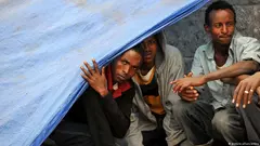 Flüchtlinge aus Eritrea; Foto: picture-alliance/dpa