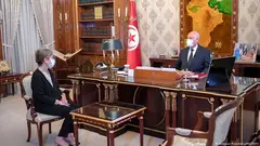  الرئيس التونسي قيس سعيِّد اختار نجلاء بُودِن رمضان في منصب رئاسة الحكومة في تونس.
