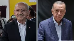 الرئيس إردوغان ومتحديه كيليتشدار أوغلو - تركيا.