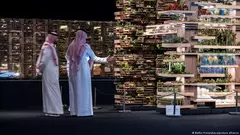 المملكة العربية السعودية - الرياض - الذكاء الاصطناعي في الشرق الأوسط: يعد الذكاء الاصطناعي ركيزة أساسية في "رؤية 2030" الرامية إلى تنويع مصادر الدخل في السعودية بعيدا عن النفط.