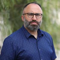 A portrait of Palestinian Activist Issa Amro. (Private)