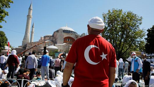 Die Hagia Sophia, das Wahrzeichen Istanbuls, ist jetzt auch ein Symbol für den islamistischen Kurs der Türkei