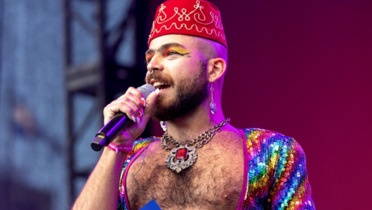 28-year-old Syrian dancer and activist uses the stage name 'The Darvish'.